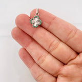 Clover Pendant 1g / 3/4 in White Gold 18K