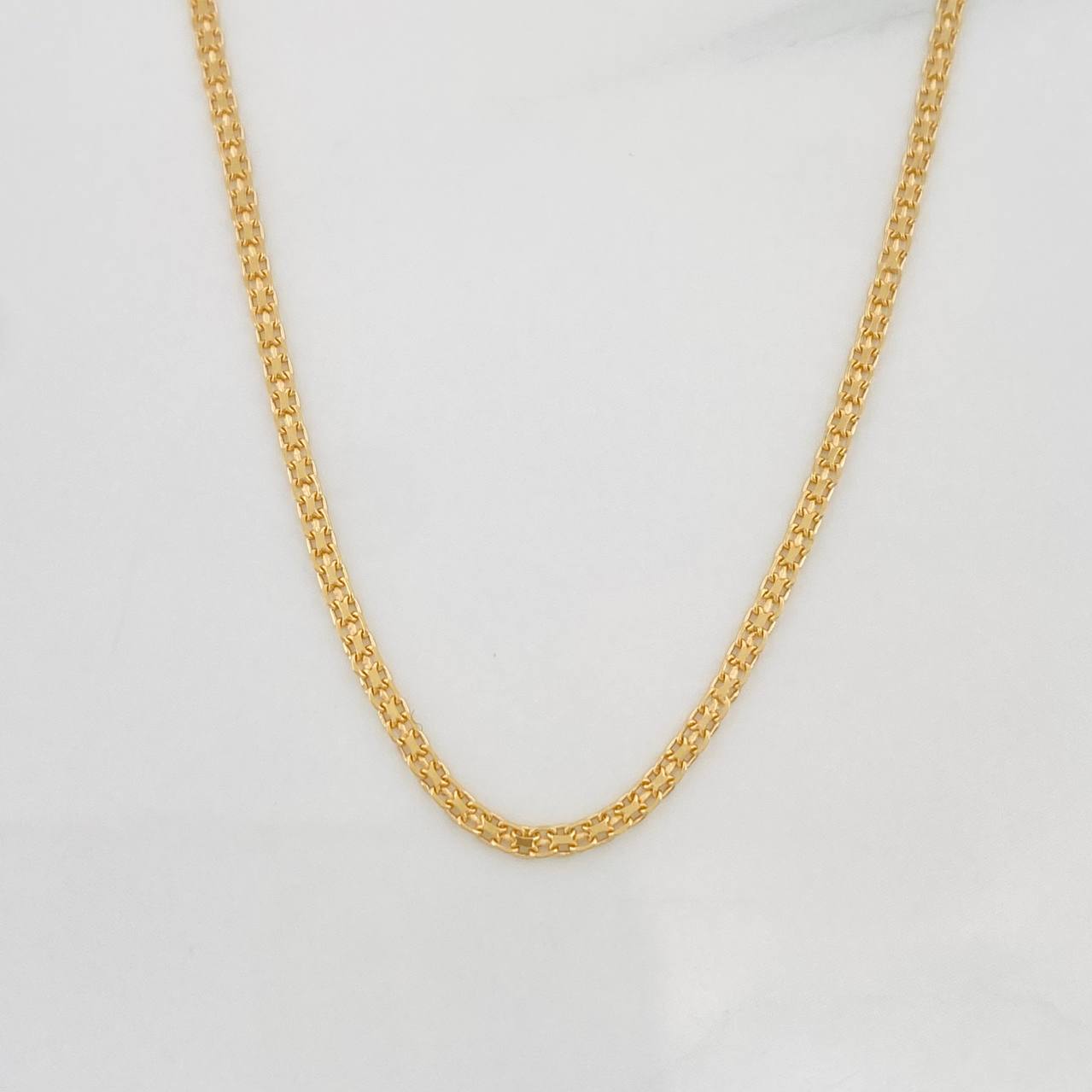 Bismark Chain 3.1g / 24 in / 1.3mm Yellow Gold 18K