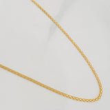 Bismark Chain 3.1g / 24 in / 1.3mm Yellow Gold 18K