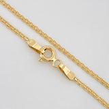 Bismark Chain 3.1g / 24 in / 1.3mm Yellow Gold 18K