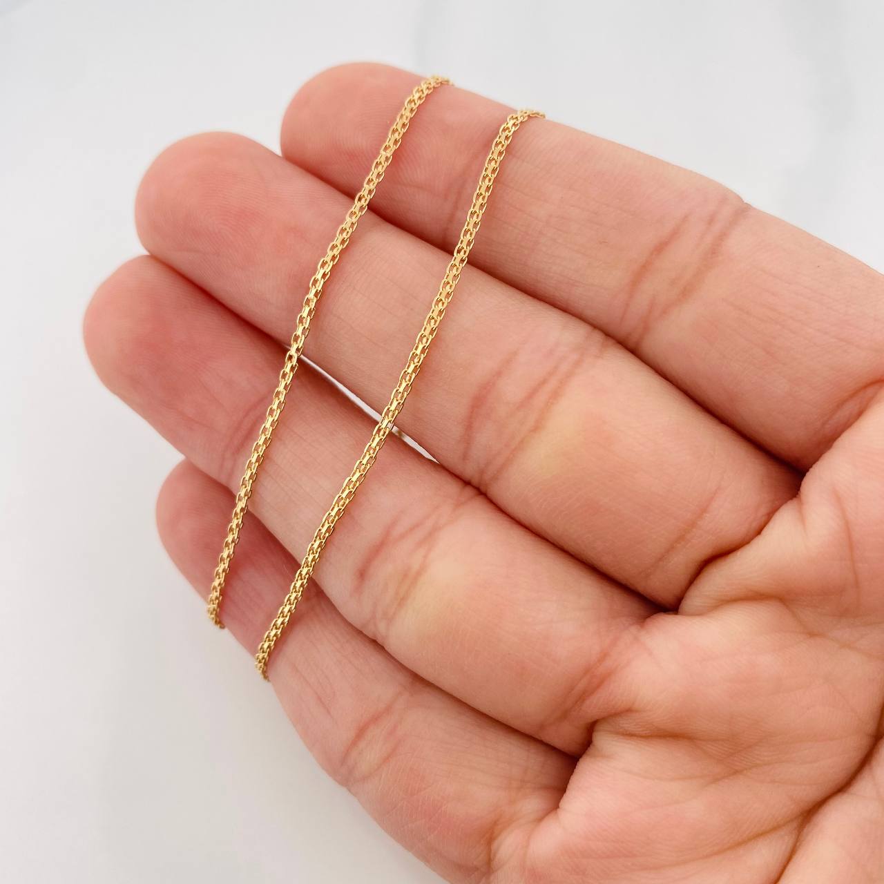 Bismark Chain 3.1g / 24 in / 1.3mm Yellow Gold 18K