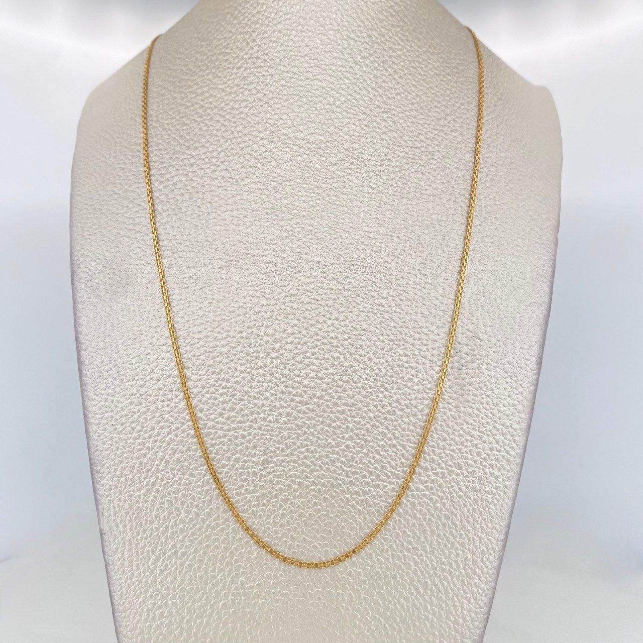 Bismark Chain 3.1g / 24 in / 1.3mm Yellow Gold 18K
