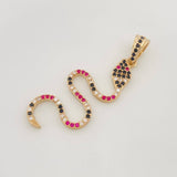 Snake Pendant 2.15g / 1 1/2 in Yellow Gold 18K