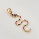 Snake Pendant 2.15g / 1 1/2 in Yellow Gold 18K