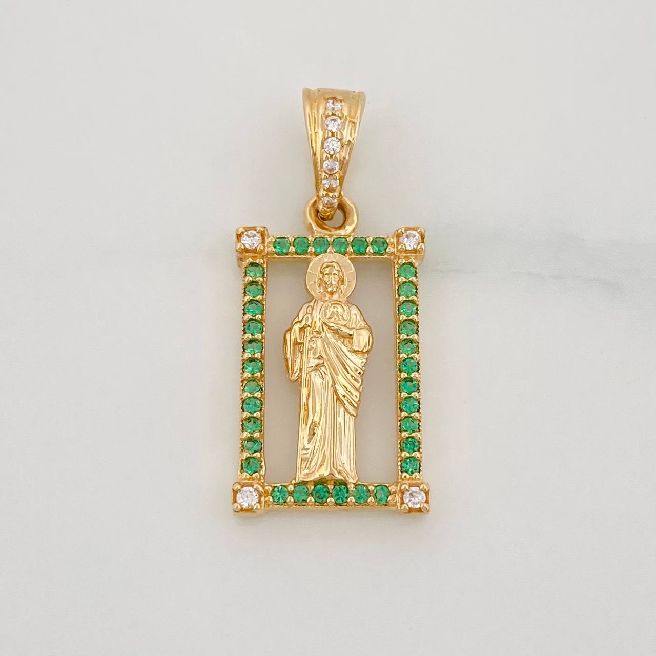 Dije San Judas Tadeo 2.15g / 1 in Oro Amarillo 18K
