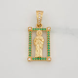 Dije San Judas Tadeo 2.15g / 1 in Oro Amarillo 18K