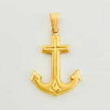 Dije Ancla 2.8gr / 1 1/2 in / Oro Amarillo 18K