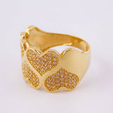 Anillo Rompe Corazones 5.55gr / T8 / Oro Amarillo 18K *