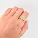 Anillo Rompe Corazones 5.55gr / T8 / Oro Amarillo 18K *