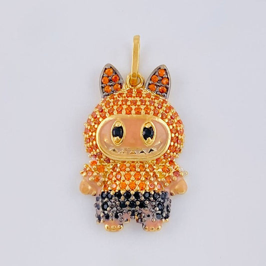 Dije Conejo Sonriente 3.8 g / 1 in Oro Amarillo 18K