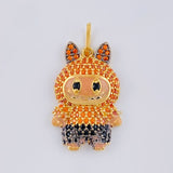 Dije Conejo Sonriente 3.8 g / 1 in Oro Amarillo 18K