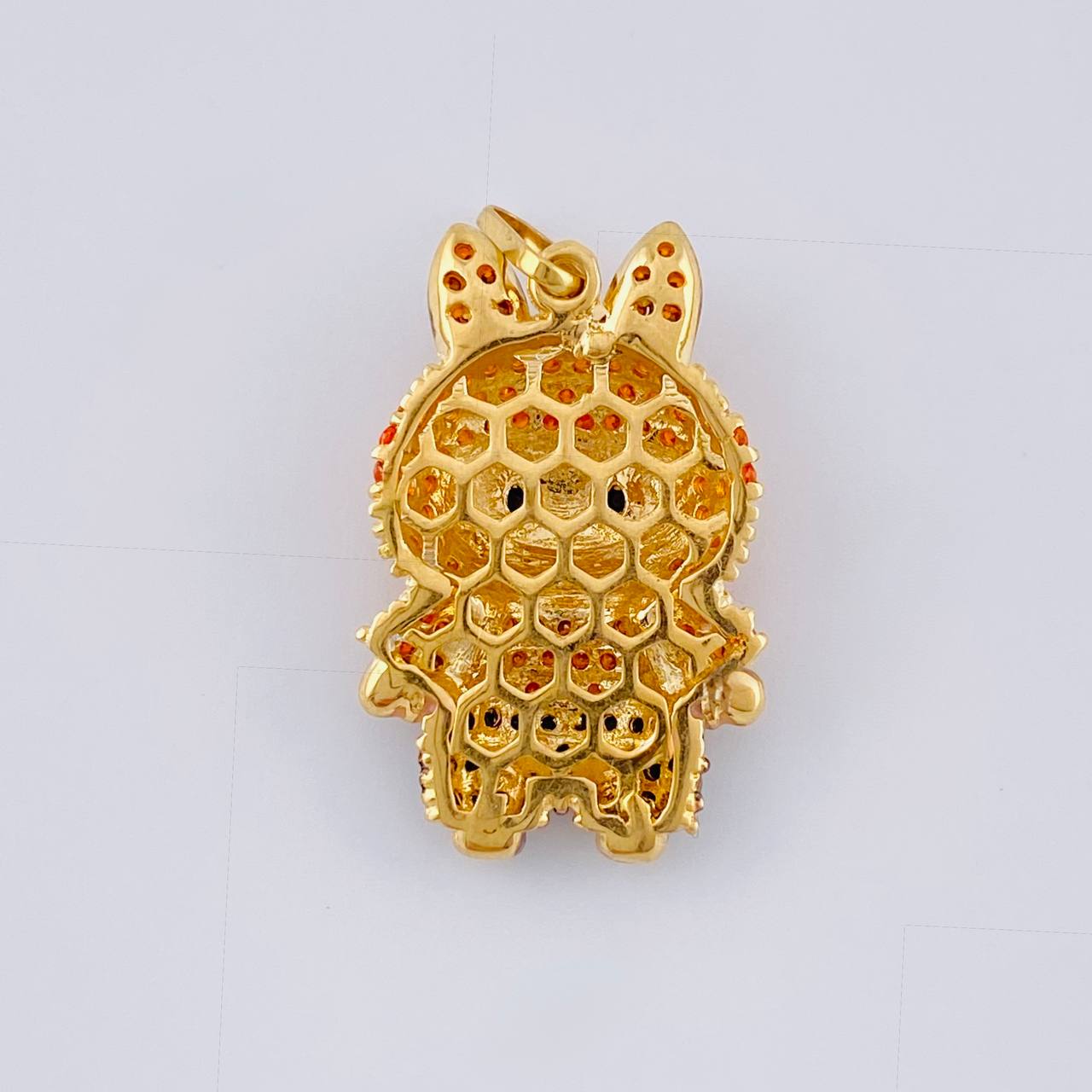 Dije Conejo Sonriente 3.8 g / 1 in Oro Amarillo 18K