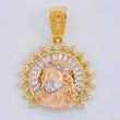 Dije Rostro De Cristo 7.65 g / 1 1/2 in Tres Oros 18K