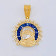 Pendant Face of Christ 7.95 g / 1 1/2 in 18K Yellow Gold