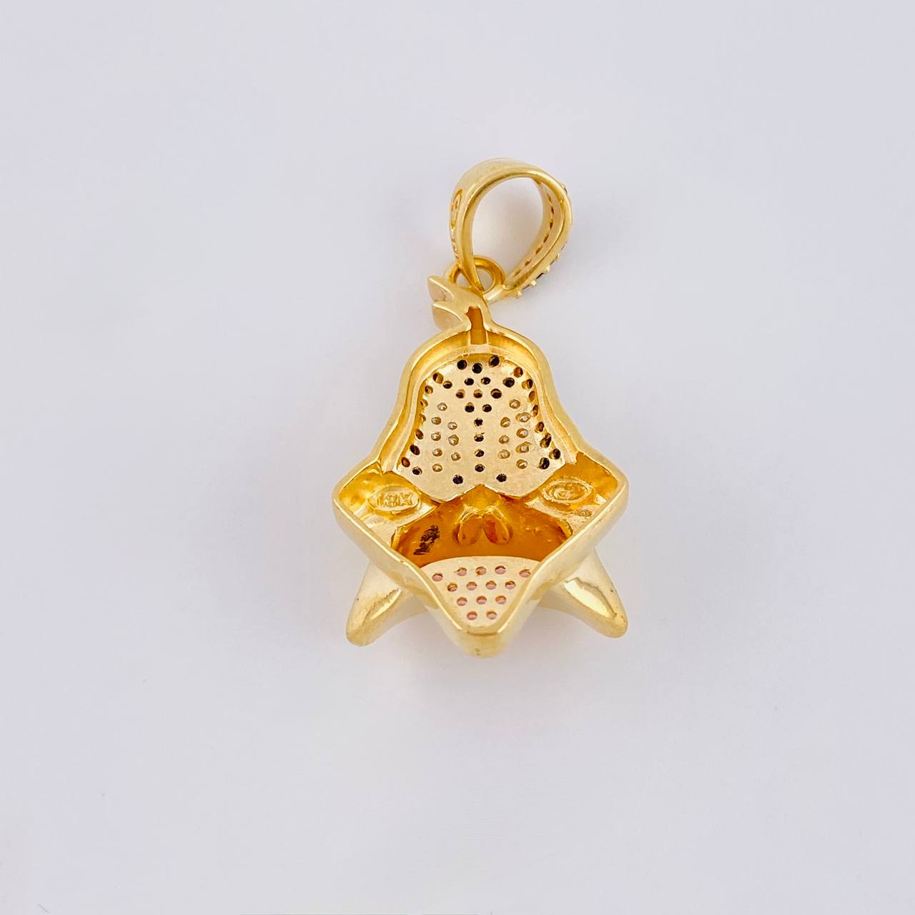 Pendant Duck 6.75 g / 1 1/2 in 18K Yellow Gold