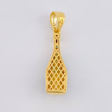 Dije Botella De Champagne 4.2 g / 1 1/2 in Oro Amarillo 18K