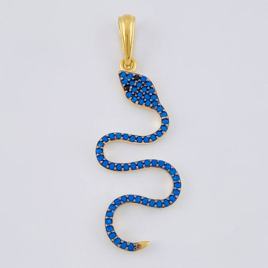 Dije Serpiente 1.8 g / 1 1/2 in Oro Amarillo 18K