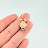 Dije Rostro Conejo 1.4 g / 1 in Oro Amarillo 18K