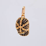 Dije Gorra NY 1.9 g / 3/4 in Oro Rosa 18K