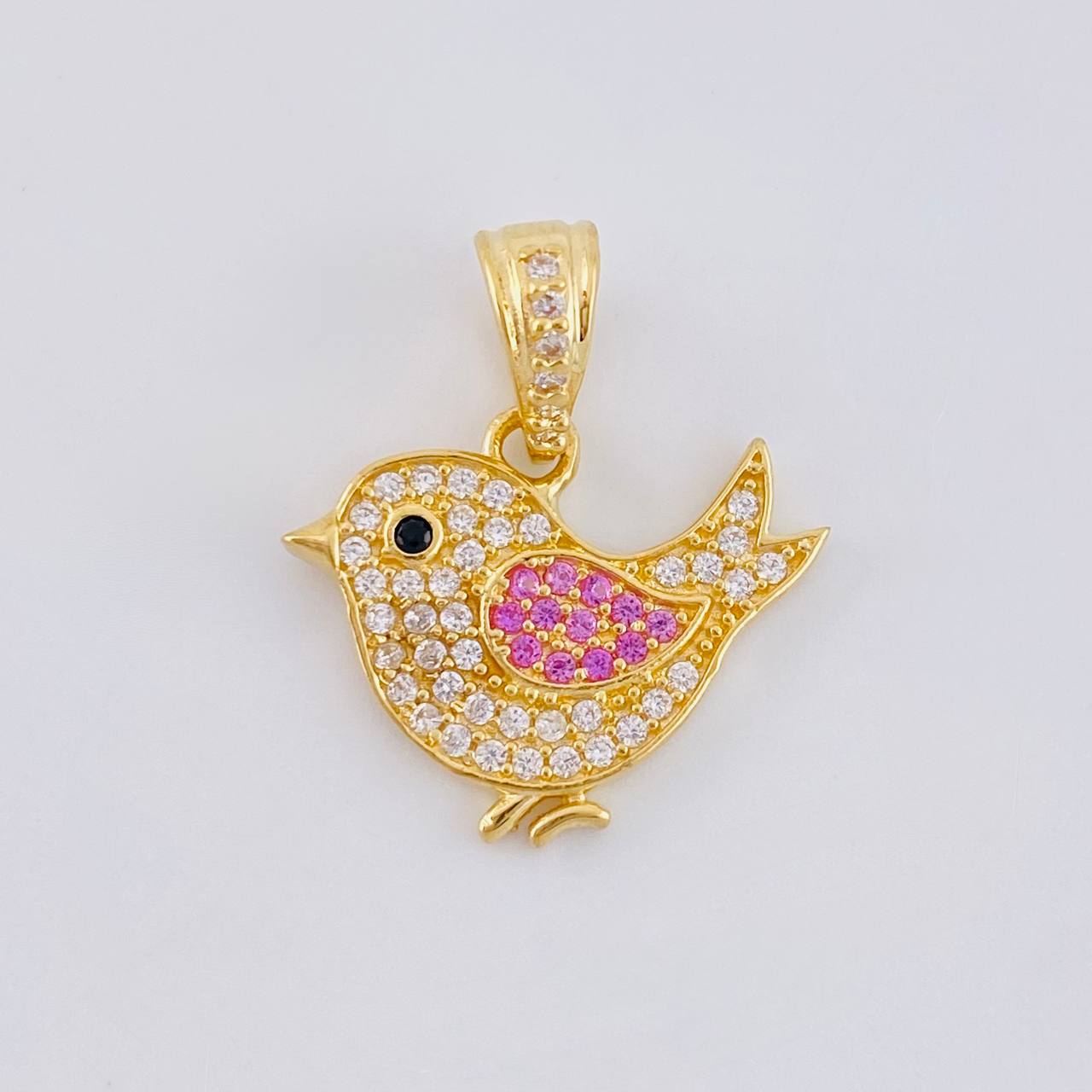 Pendant Bird 1.65 g / 3/4 in Yellow Gold 18K