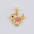 Pendant Bird 1.65 g / 3/4 in Yellow Gold 18K