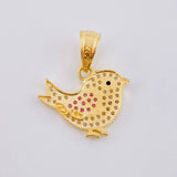Pendant Bird 1.65 g / 3/4 in Yellow Gold 18K