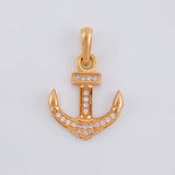 Pendant Anchor 1.55 g / 1 in 18K Rose Gold