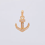 Pendant Anchor 1.55 g / 1 in 18K Rose Gold