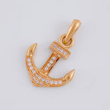 Pendant Anchor 1.55 g / 1 in 18K Rose Gold