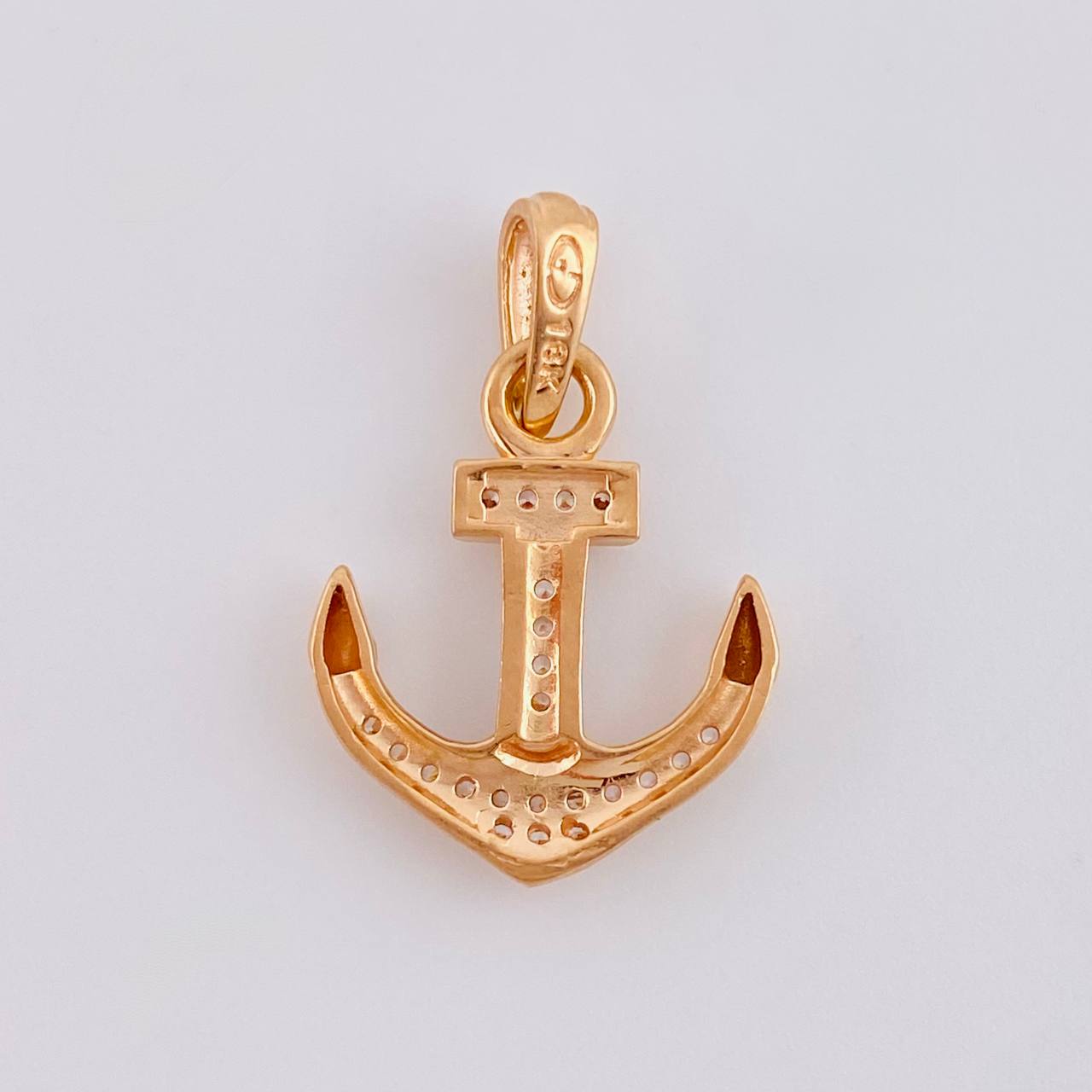 Pendant Anchor 1.55 g / 1 in 18K Rose Gold