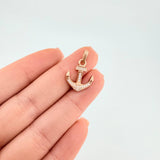 Pendant Anchor 1.55 g / 1 in 18K Rose Gold