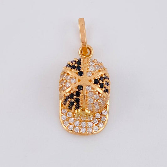 Dije Gorra NY 2.2 g / 3/4 in Oro Rosa 18K