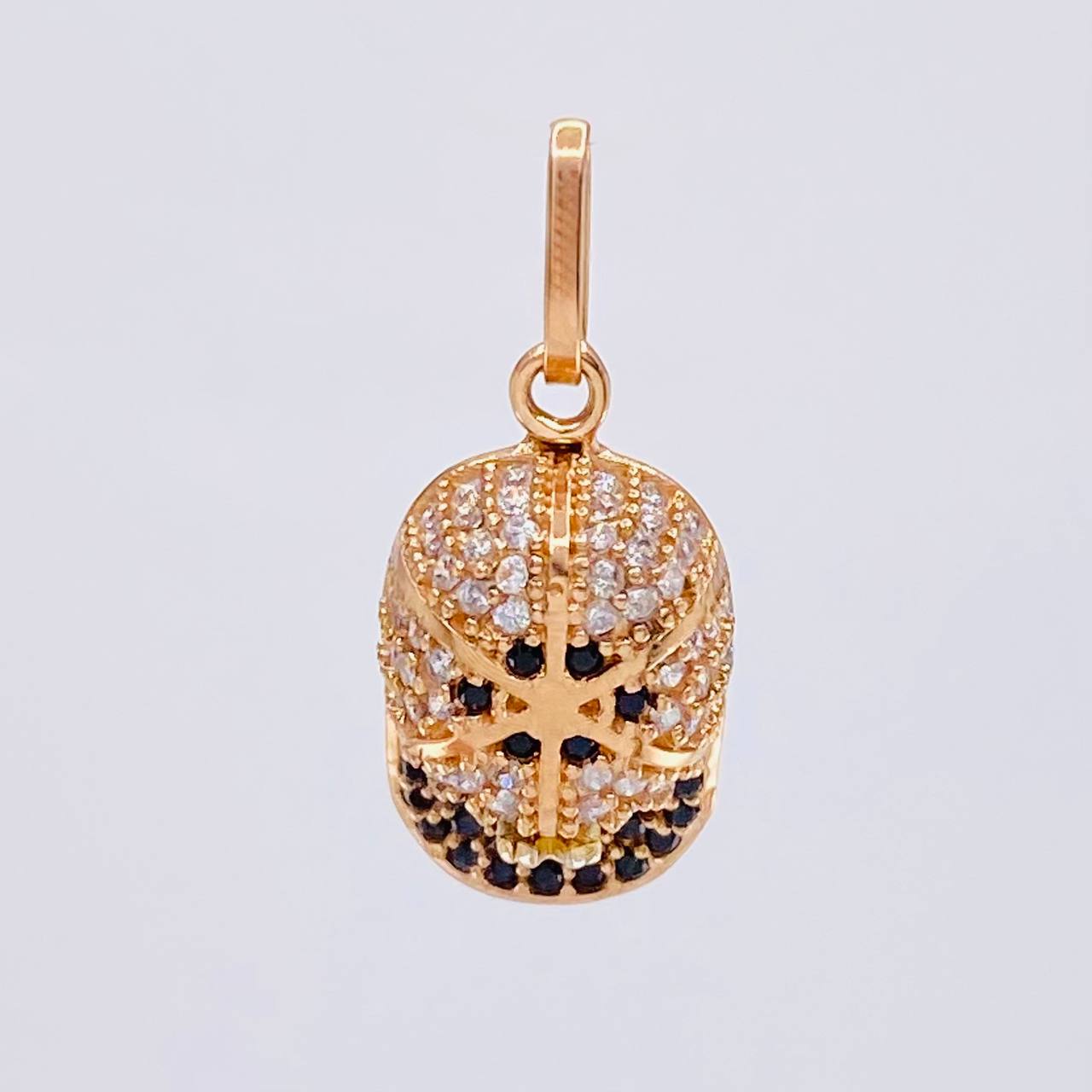 Pendant NY Cap 2.1 g / 3/4 in 18K Rose Gold