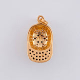 Pendant NY Cap 2.1 g / 3/4 in 18K Rose Gold