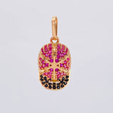 Dije Gorra Ny 1.95 g / 3/4 in Oro Rosa 18K
