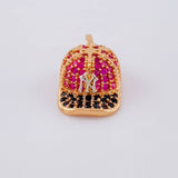Dije Gorra Ny 1.95 g / 3/4 in Oro Rosa 18K