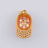 Dije Gorra Ny 1.95 g / 3/4 in Oro Rosa 18K