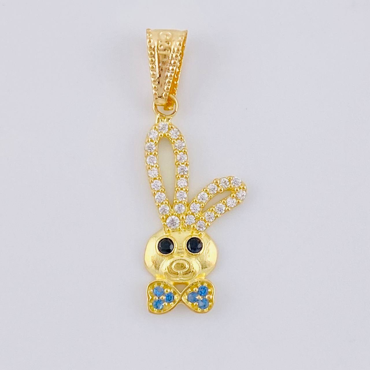 Pendant Rabbit Face 1.15 g / 1 in Yellow Gold 18K