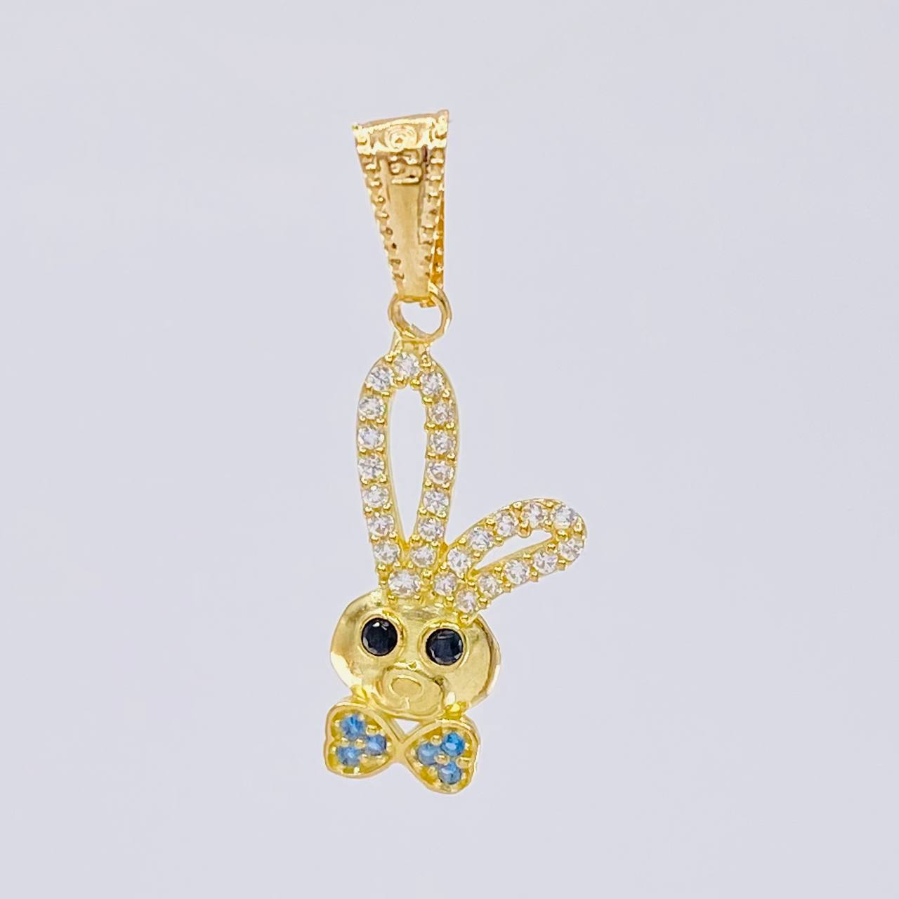 Pendant Rabbit Face 1.15 g / 1 in Yellow Gold 18K