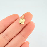 Dije Letra B 0.35 g / 1/2 in Oro Amarillo 18K