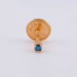 Topos Unico Cuatro Garras Diamante 2 Pts 0.2 g / in / 1.6 mm Oro Rosa 18K