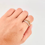 Anillo 15'S 3.6 g / T7 1/2 Oro Amarillo 18K