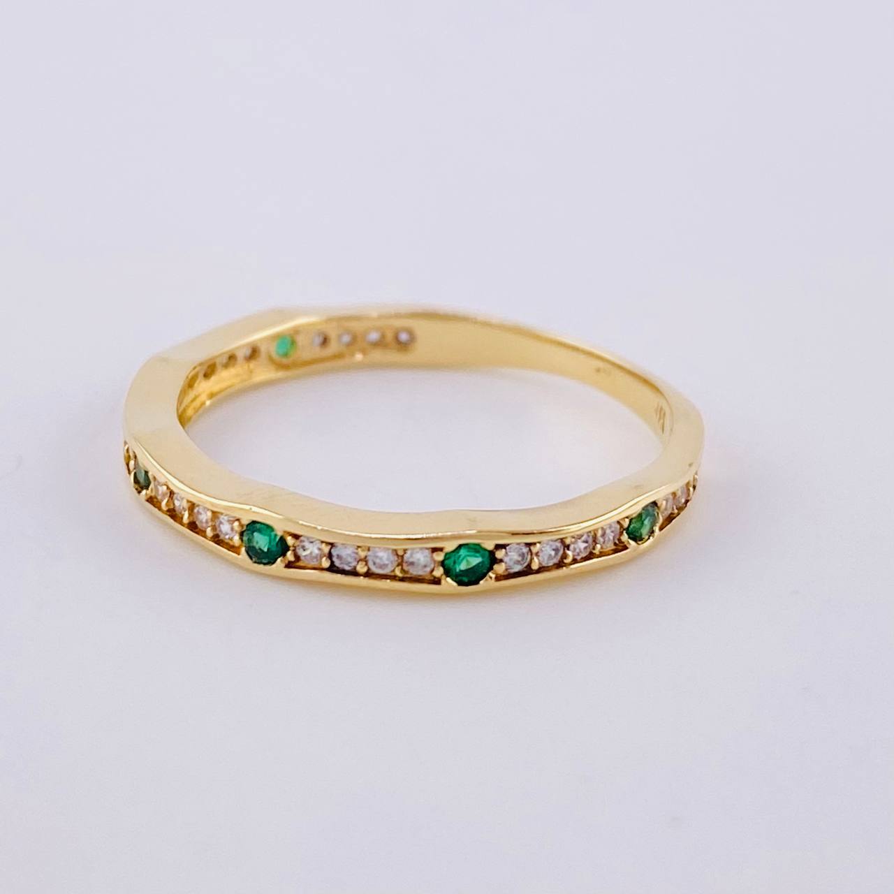 Bubble Channel Ring 1.8 g / T6 1/4 18K Yellow Gold