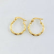 Candongas Kari 0.85gr / 1/2 in / Oro Amarillo 18K *