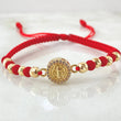 Red Bracelet Charm San Benito 2.5gr / 18K Gold