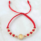 Red Bracelet Charm San Benito 2.5gr / 18K Gold