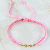 Pink Bracelet Charm GC 0.3gr / 18K Gold