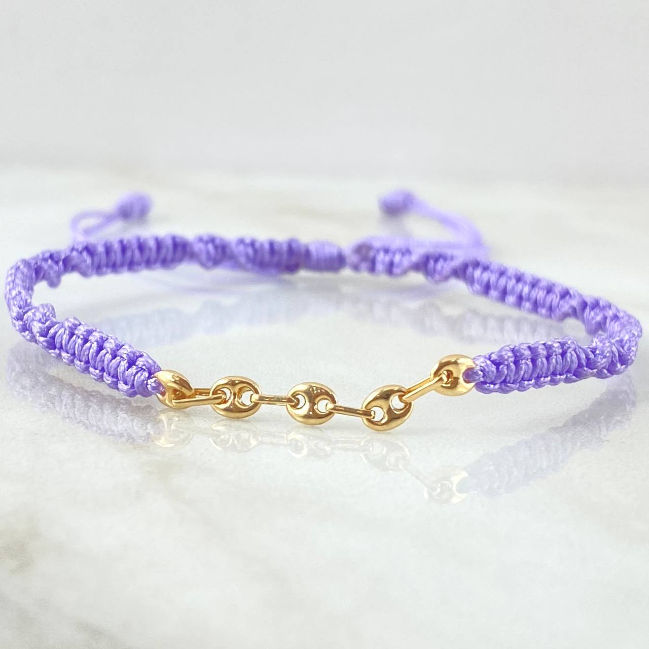 Lilac Bracelet Charm GC 0.4gr / 18K Gold