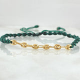 Green Bracelet Charm GC 0.7gr / 18K Gold