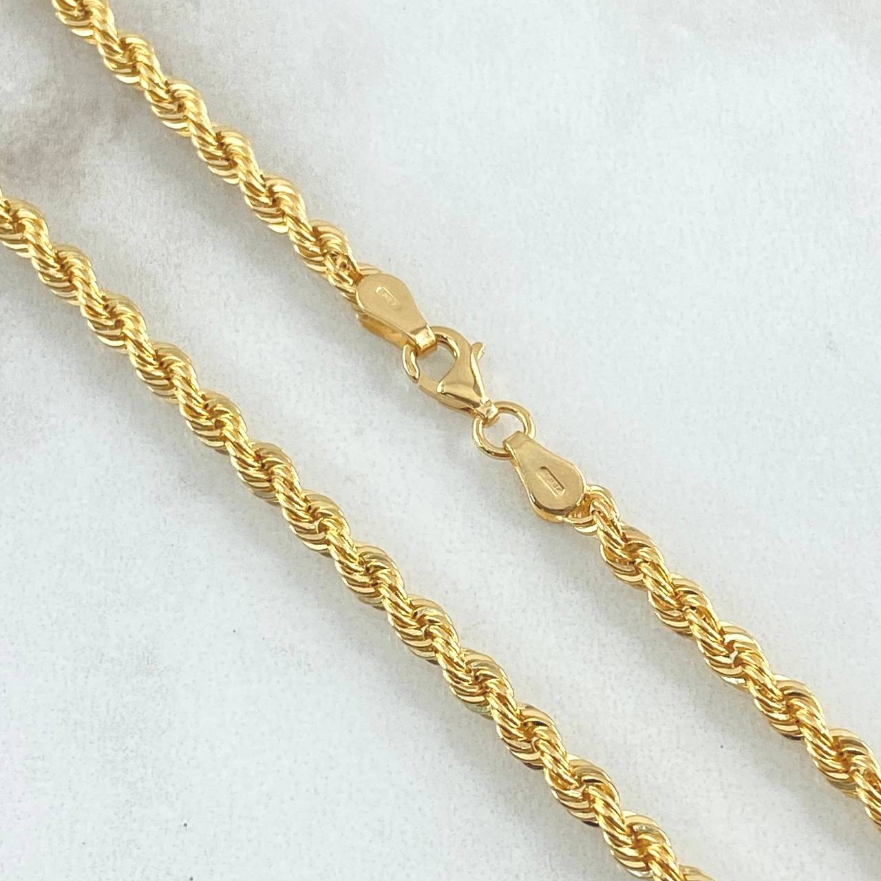 Rope Chain 8.05gr / 23.6in / +3 18K Gold